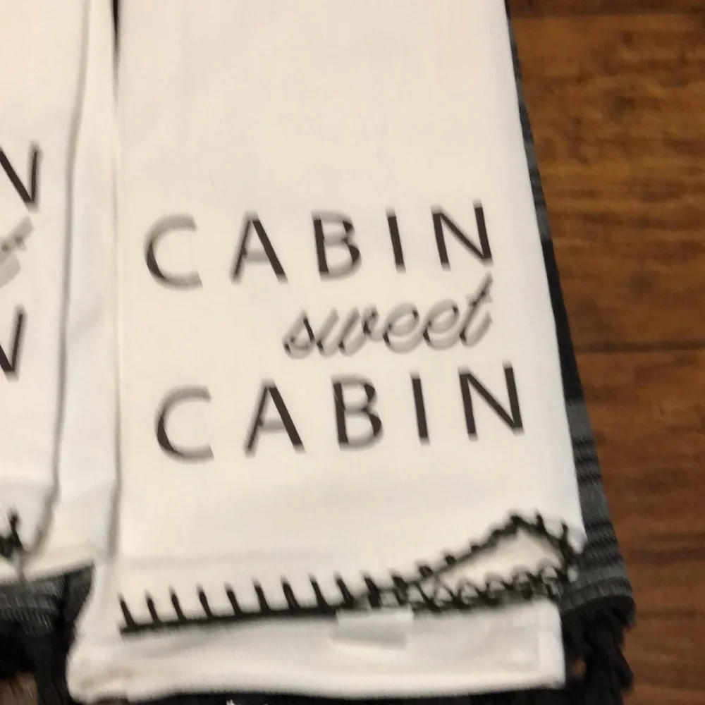 BUNDLE OF 4 DISH TOWELS 2 IN A SET TOTAL OF 8 ALL TOGETHER ! NWT! - Picture 4 of 7